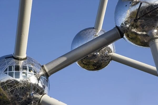 Detail, The Atomium, Brussels, Belgium, Europe