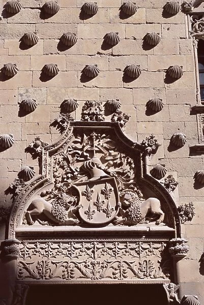 Detail, Casa de las Conchas (House of Shells)