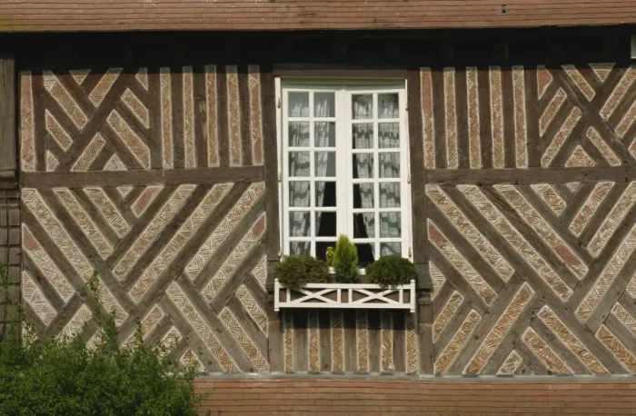 Framed Print : Detail, Chateau du Breuil, Auge Valley, Basse Normandie, France, Europe Framed Print : Detail, Chateau du Breuil, Auge Valley, Basse Normandie, France, Europe