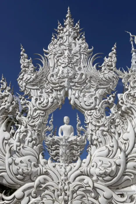 Framed Print : Detail, Wat Rong Khun (White Temple), Chiang Rai, Northern Thailand, Thailand, Southeast Asia, Asia Framed Print : Detail, Wat Rong Khun (White Temple), Chiang Rai, Northern Thailand, Thailand, Southeast Asia, Asia
