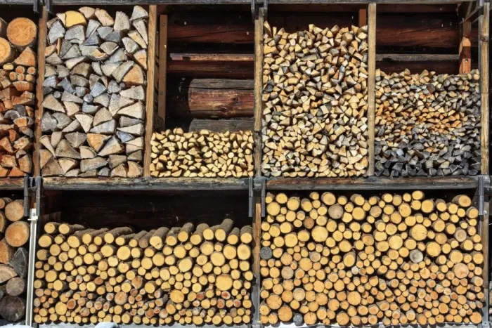 Framed Print : Details of firewood stack, Switzerland, Europe Framed Print : Details of firewood stack, Switzerland, Europe