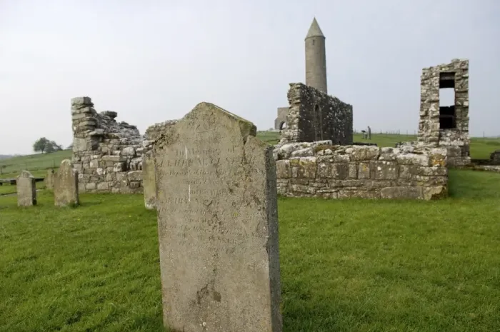 Framed Print : Devenish, a monastic settlement with a history from Framed Print : Devenish, a monastic settlement with a history from