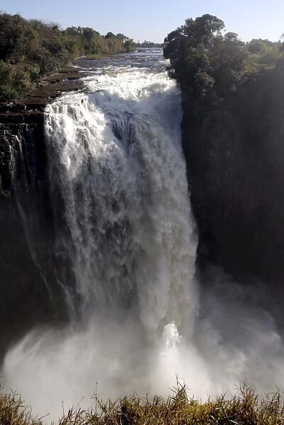 The Devils Cataract, Victoria Falls, UNESCO World Heritage Site, Zimbabwe, Africa