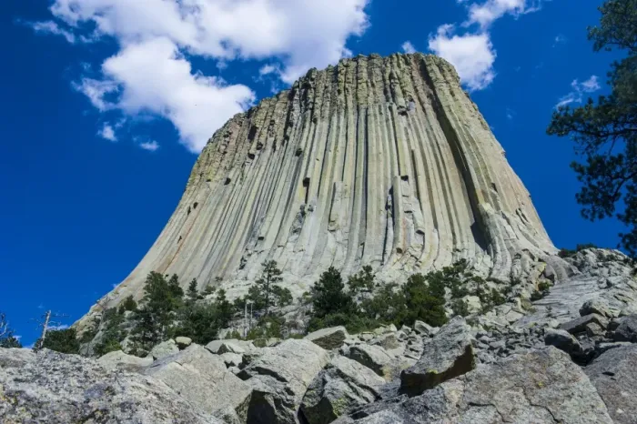 Framed Print : Devils Tower National Monument, Wyoming, United States of America, North America Framed Print : Devils Tower National Monument, Wyoming, United States of America, North America