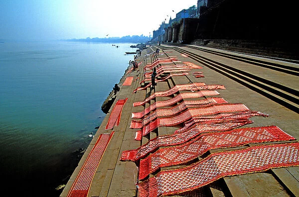 Dhobi Ghat, Varanasi, Uttar Pradesh, India, Asia