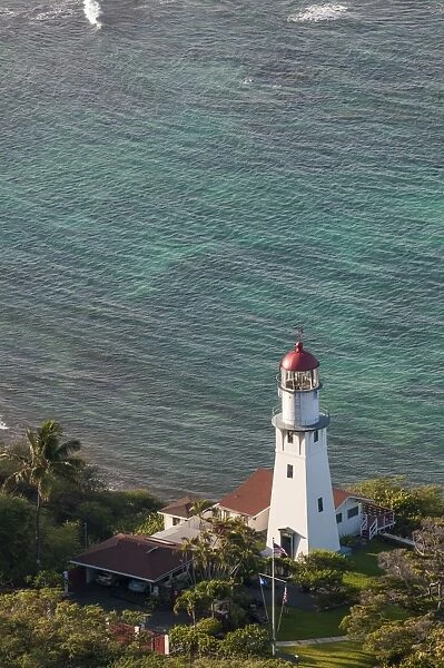 Diamond Head Lighthouse, Honolulu, Oahu, Hawaii, United States of America, Pacific