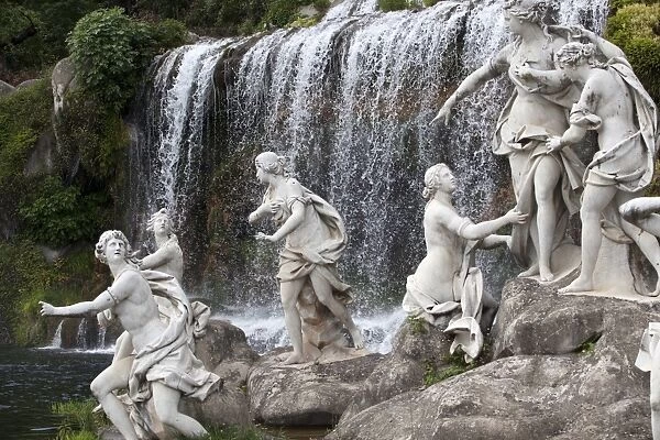 The Dianas waterfalls, Caserta, Campania, Italy, Europe