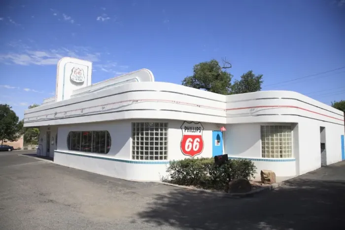 Framed Print : Diner, Route 66, Albuquerque, New Mexico, United States of America, North America Framed Print : Diner, Route 66, Albuquerque, New Mexico, United States of America, North America