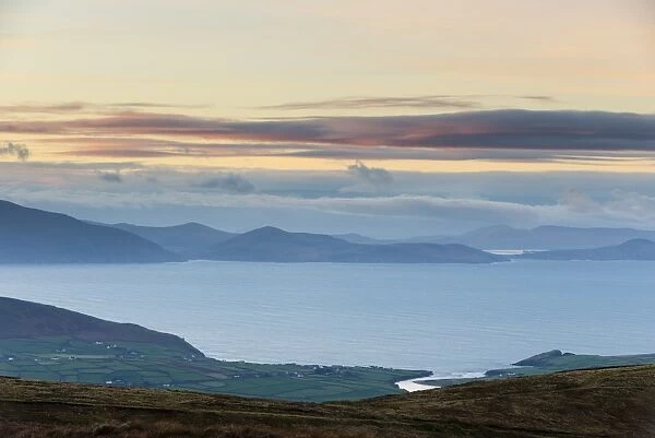 Dingle Peninsula at dawn, County Kerry, Munster, Republic of Ireland, Europe