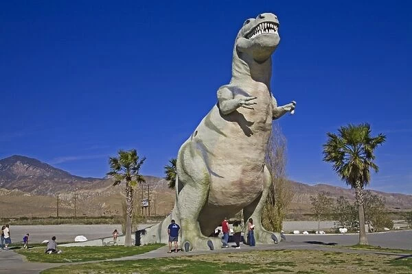 Dinosaur roadside attraction at Cabazon