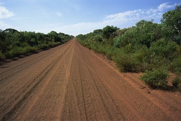 Dirt Road, Flinders Chase, Kangaroo Island, South Australia, Australia, Pacific