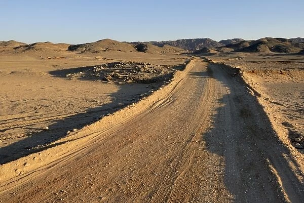 Dirt road, Nubian Desert