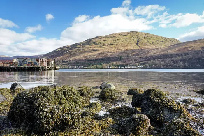 Framed Print : Distant view of the village of Arrochar, Loch Long, Argyll and Bute, Scotland, United Kingdom, Europe Framed Print : Distant view of the village of Arrochar, Loch Long, Argyll and Bute, Scotland, United Kingdom, Europe