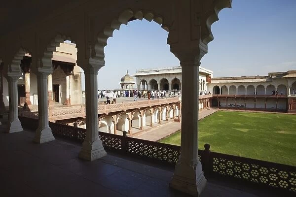 Diwam-i-Khas (Hall of Private Audiences) in Agra Fort, UNESCO World Heritage Site