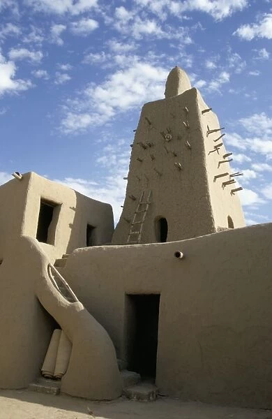 Djinguereber Mosque, Timbuktu (Tombouctoo), UNESCO World Heritage Site, Mali, Africa