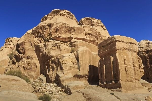 Djinn Blocks, Bab as-Siq (Entrance to the Siq), Petra, UNESCO World Heritage Site