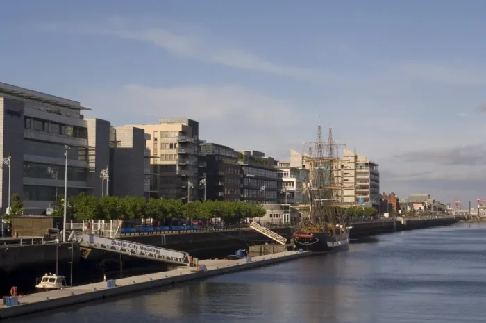 Framed Print : Docklands district Framed Print : Docklands district