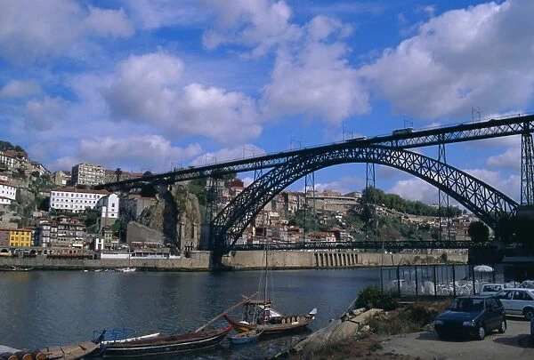 Dom Luis I Bridge over Douro River