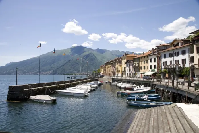 Framed Print : Domaso, Lake Como Framed Print : Domaso, Lake Como