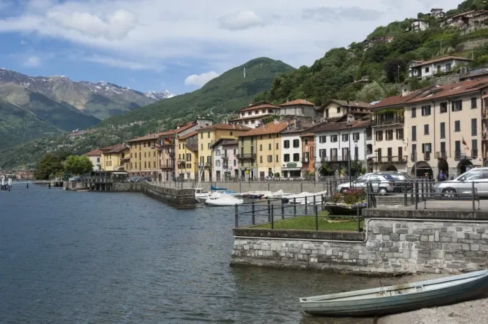 Framed Print : Domaso, Lake Como, Italian Lakes, Lombardy, Italy, Europe Framed Print : Domaso, Lake Como, Italian Lakes, Lombardy, Italy, Europe