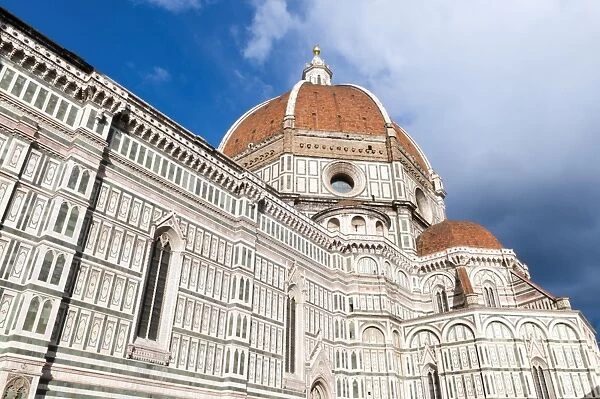 The dome of Brunelleschi, Cathedral, UNESCO World Heritage Site, Florence (Firenze), Tuscany, Italy, Europe