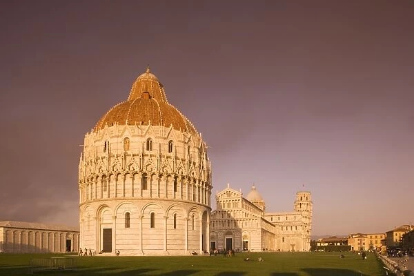 The Dome and the Leaning Tower of Pisa