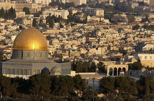 The Dome of the Rock, Jerusalem, Israel, Middle East