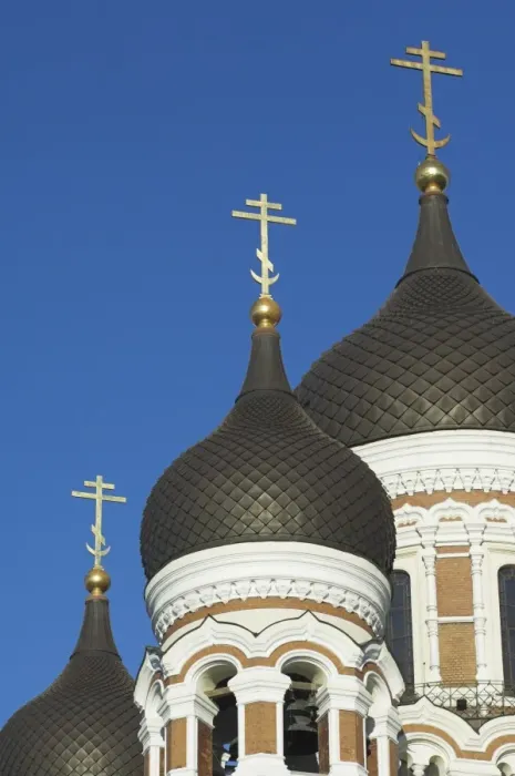 Framed Print : Domes of the Alexander Nevsky Cathedral, Russian Orthodox church, Toompea Hill Framed Print : Domes of the Alexander Nevsky Cathedral, Russian Orthodox church, Toompea Hill