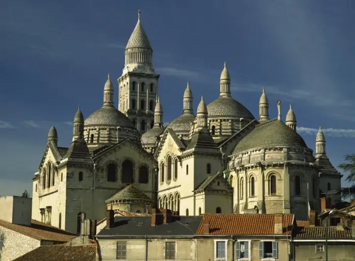 Framed Print : Domes and towers of the Christian cathedral on the skyline, Perigueux, in the Dordogne Framed Print : Domes and towers of the Christian cathedral on the skyline, Perigueux, in the Dordogne