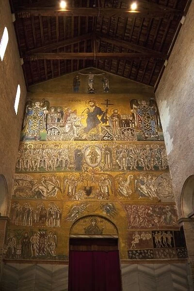 Domesday mosaics of the Last Judgement, dating from the 12th century Byzantine period