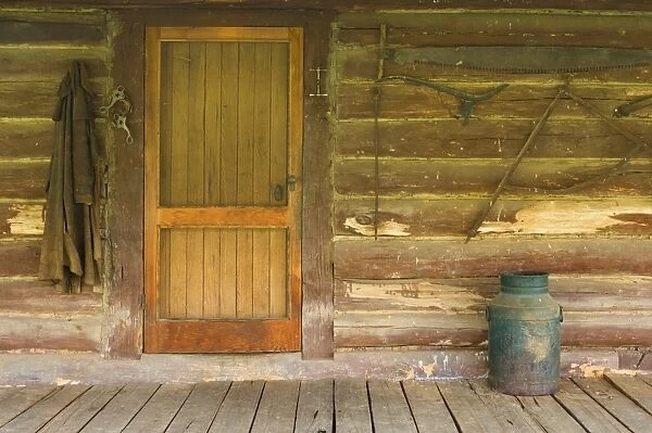 Door, historic Tom Groggin Station, Kosciuszko National Park, New South Wales