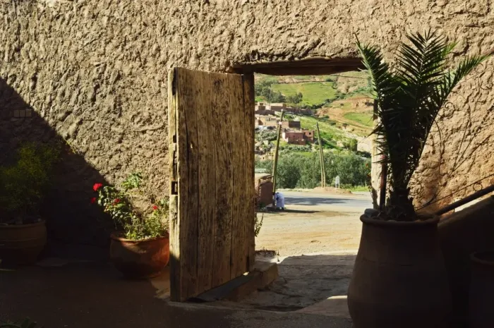 Framed Print : Doorway, near Tahnaout, High Atlas, Morocco, North Africa, Africa Framed Print : Doorway, near Tahnaout, High Atlas, Morocco, North Africa, Africa
