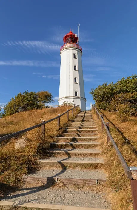Framed Print : Dornbusch Lighthouse, Hiddensee Island, Mecklenburg-Western Pomerania, Germany Framed Print : Dornbusch Lighthouse, Hiddensee Island, Mecklenburg-Western Pomerania, Germany