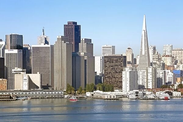 Downtown city skyline, San Francisco, California, United States of America, North America