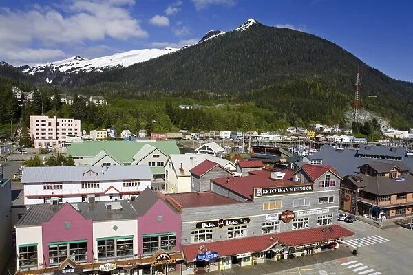 Downtown Ketchikan, Southeast Alaska, United States of America, North America