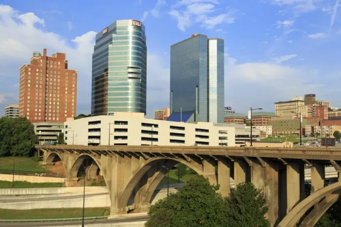 Framed Print : Downtown skyline, Knoxville, Tennessee, United States of America, North America Framed Print : Downtown skyline, Knoxville, Tennessee, United States of America, North America