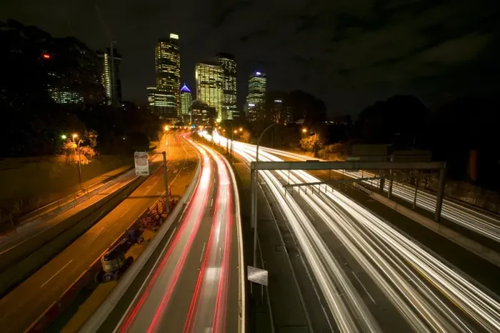 Framed Print : Downtown Sydney, Sydney by Night, New South Wales, Sydney, Australia Framed Print : Downtown Sydney, Sydney by Night, New South Wales, Sydney, Australia