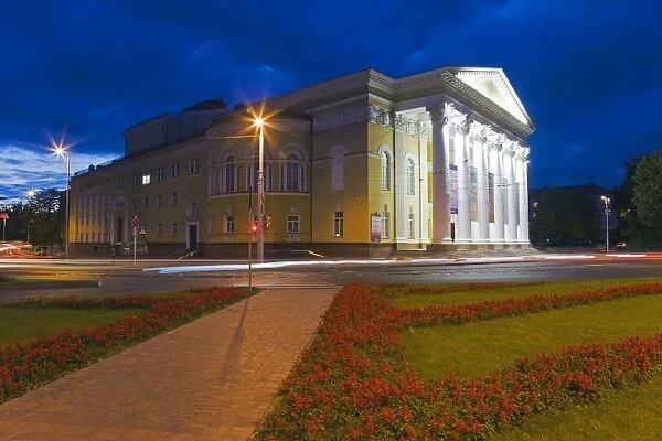 Drama Theatre House on Prospekt Mira, Kaliningrad, Russia, Europe