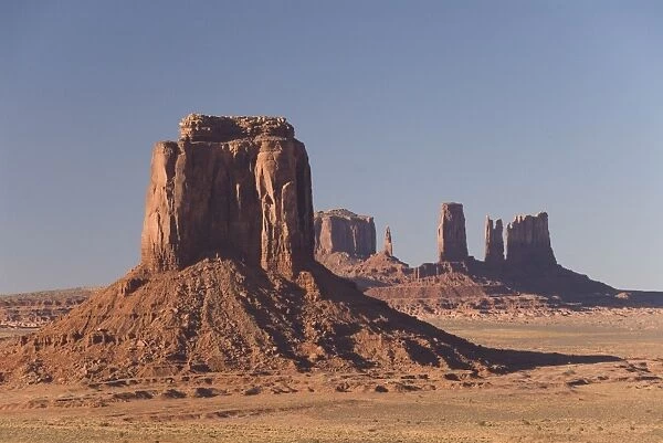 Dramatic buttes in Monument Valley Navajo Tribal Park, Arizona, United States of America
