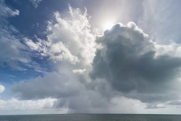Dramatic clouds in the Pacific, Wallis and Futuna, Pacific