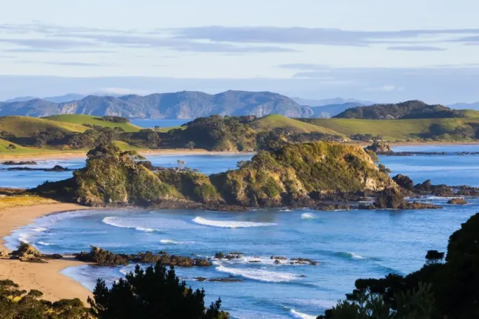 Framed Print : Dramatic coastal landscape near Whangarei, Northland, North Island, New Zealand, Pacific Framed Print : Dramatic coastal landscape near Whangarei, Northland, North Island, New Zealand, Pacific