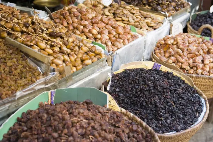 Framed Print : Dried fruit in the souk Framed Print : Dried fruit in the souk