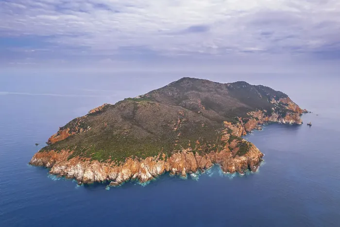Framed Print : Drone view of Zannone island on a cloudy day, Zannone island, Ponza municipality, Circeo National Park, Pontine archipelago, Tyrrhenian sea, Latina province, Latium (Lazio), Italy Europe Framed Print : Drone view of Zannone island on a cloudy day, Zannone island, Ponza municipality, Circeo National Park, Pontine archipelago, Tyrrhenian sea, Latina province, Latium (Lazio), Italy Europe