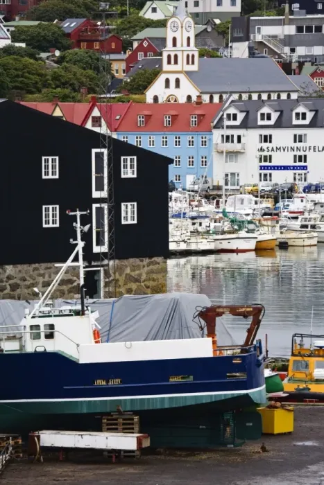 Framed Print : Dry dock, Port of Torshavn, Faroe Islands (Faeroes), Kingdom of Denmark, Europe Framed Print : Dry dock, Port of Torshavn, Faroe Islands (Faeroes), Kingdom of Denmark, Europe