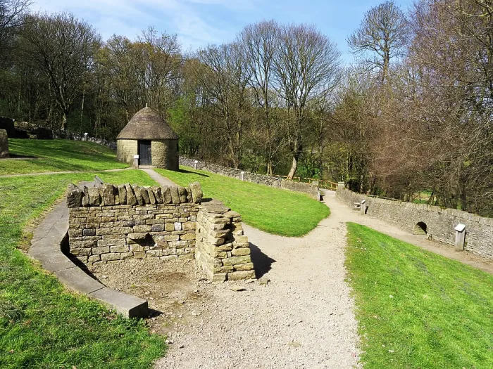 Framed Print : Dry Stone Walls at The Great Wall of Shibden in Shibden Park Halifax, Yorkshire, United Kingdom Framed Print : Dry Stone Walls at The Great Wall of Shibden in Shibden Park Halifax, Yorkshire, United Kingdom