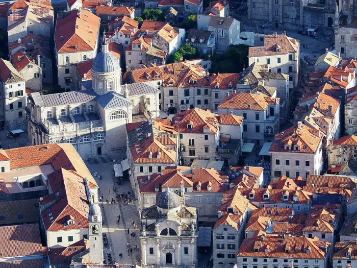 Framed Print : Dubrovnik Cathedral and Old Town, UNESCO World Heritage Site, from Mount Srd, Dubrovnik, Croatia, Europe Framed Print : Dubrovnik Cathedral and Old Town, UNESCO World Heritage Site, from Mount Srd, Dubrovnik, Croatia, Europe