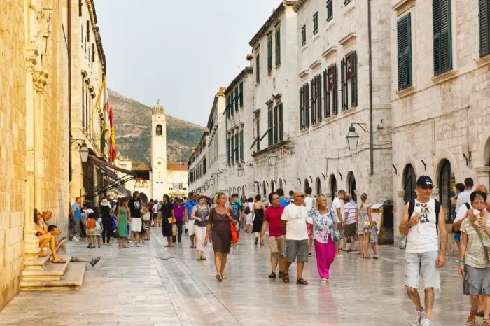 Framed Print : Dubrovnik City Bell Tower on Stradun, Old Town, UNESCO World Heritage Site, Dubrovnik, Dalmatia, Croatia, Europe Framed Print : Dubrovnik City Bell Tower on Stradun, Old Town, UNESCO World Heritage Site, Dubrovnik, Dalmatia, Croatia, Europe