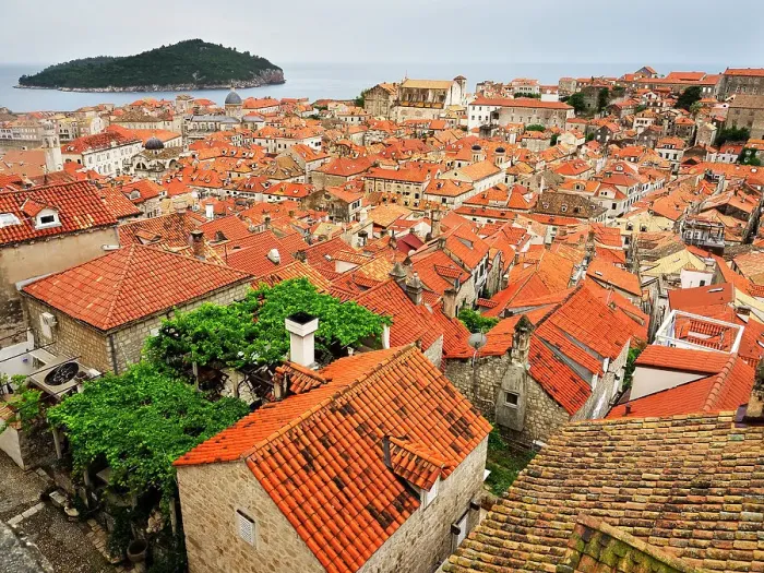Framed Print : Dubrovnik from the City Walls, UNESCO World Heritage Site, Dubrovnik, Croatia, Europe Framed Print : Dubrovnik from the City Walls, UNESCO World Heritage Site, Dubrovnik, Croatia, Europe