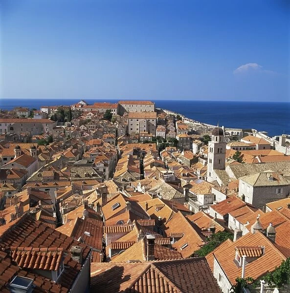 Dubrovnik, UNESCO World Heritage Site, Croatia, Europe