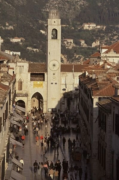 Dubrovnik, UNESCO World Heritage Site, Dalmatia, Adriatic, Croatia, Europe